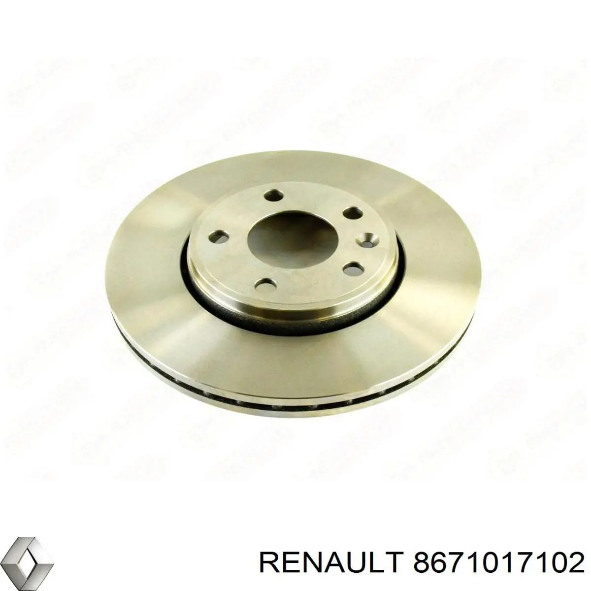 Freno de disco delantero Renault Trafic 2 FL