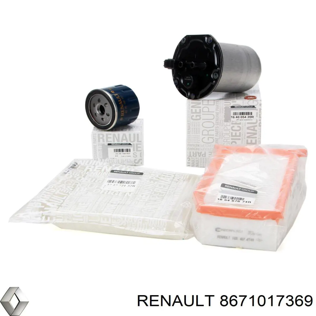 8671017369 Renault (RVI) filtro de aceite
