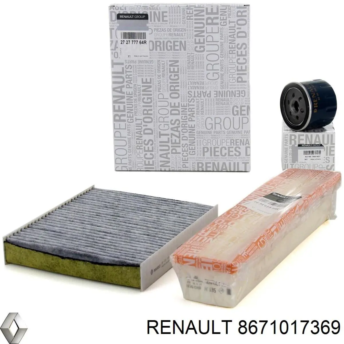 Filtro de aceite motor Renault (RVI) 8671017369