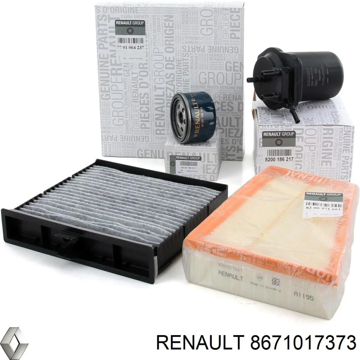8671017373 Renault (RVI) filtro combustible