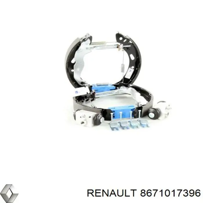 Kit de zapatas de frenos de tambor, con cilindros, completo Renault (RVI) 8671017396 precio, desde 118,17 EUR