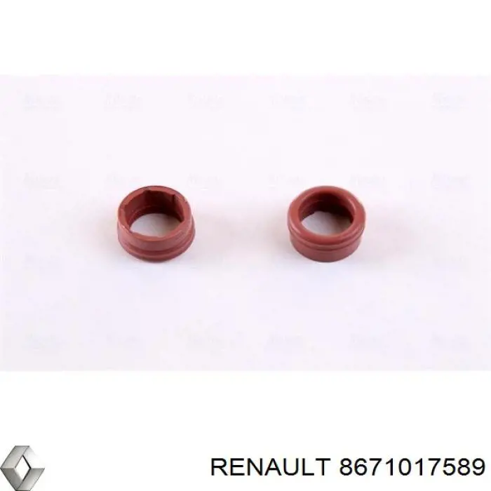 8671017589 Renault (RVI) condensador aire acondicionado