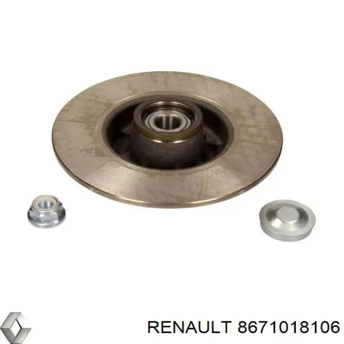 Disco de freno trasero Alfa Romeo 33 905