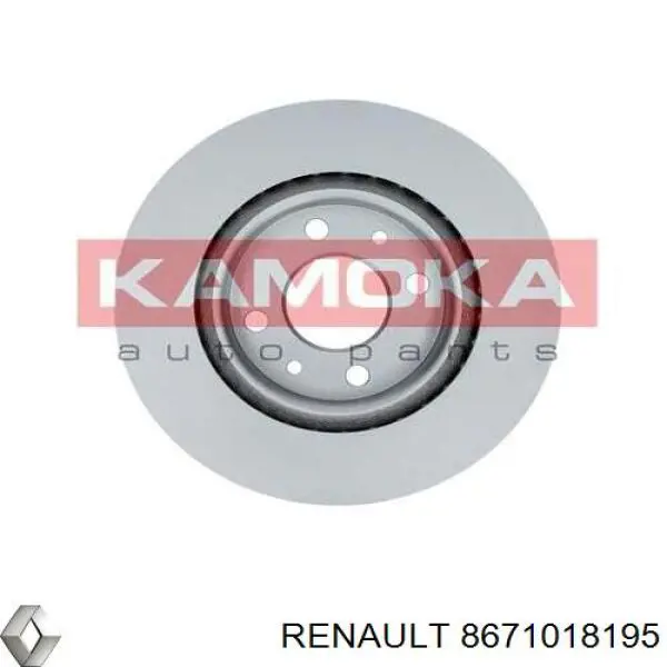 Comprar 8671018195 Renault (RVI) Freno de disco delantero