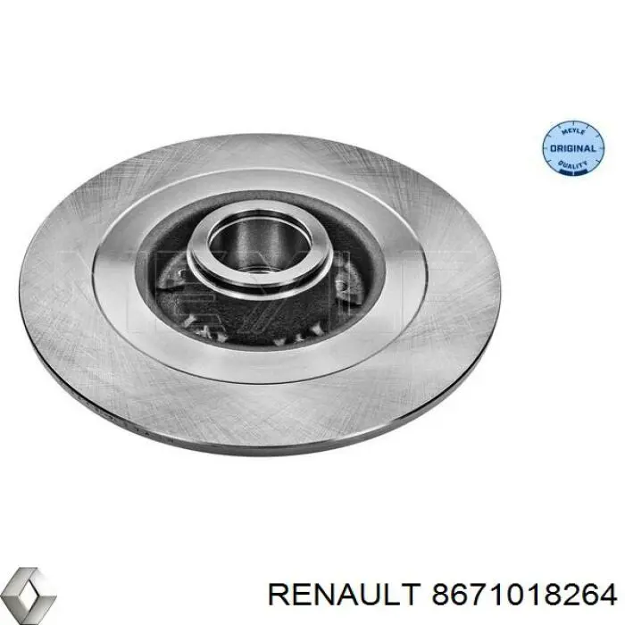 Disco de freno trasero Renault Espace 4 JK0
