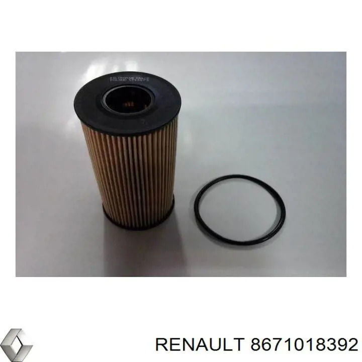 Filtro de aceite 8671018392 Renault (RVI)