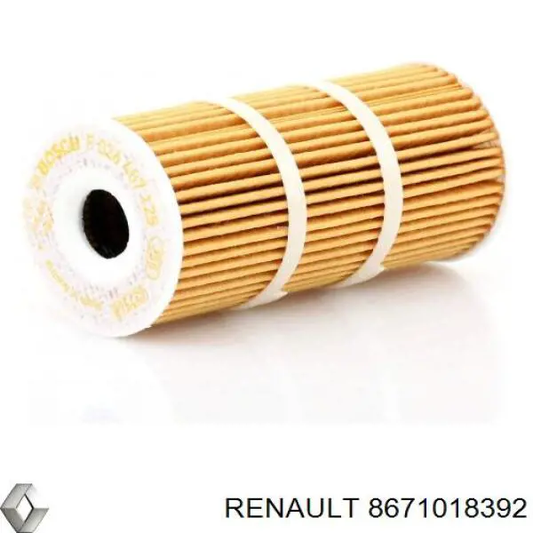 8671018392 Renault (RVI) Filtro aceite