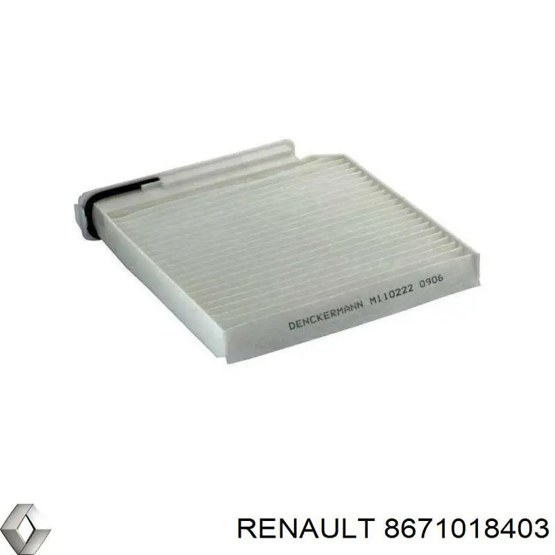 Filtro de cabina Renault (RVI) 8671018403 precio, desde 9,01 EUR