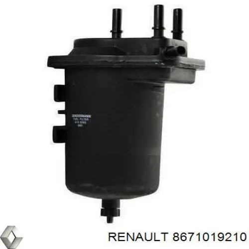 8671019210 Renault (RVI) filtro combustible