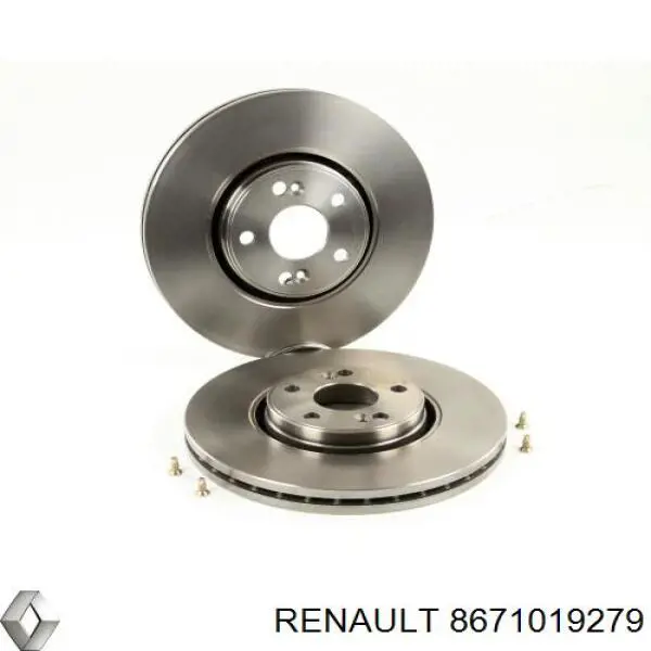 8671019279 Renault (RVI) disco de freno delantero