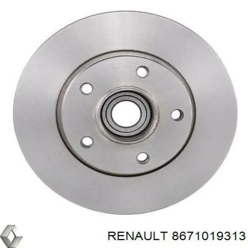 Comprar 8671019313 Renault (RVI) Disco de freno trasero