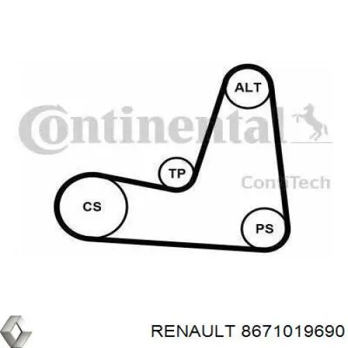 8671019690 Renault (RVI)