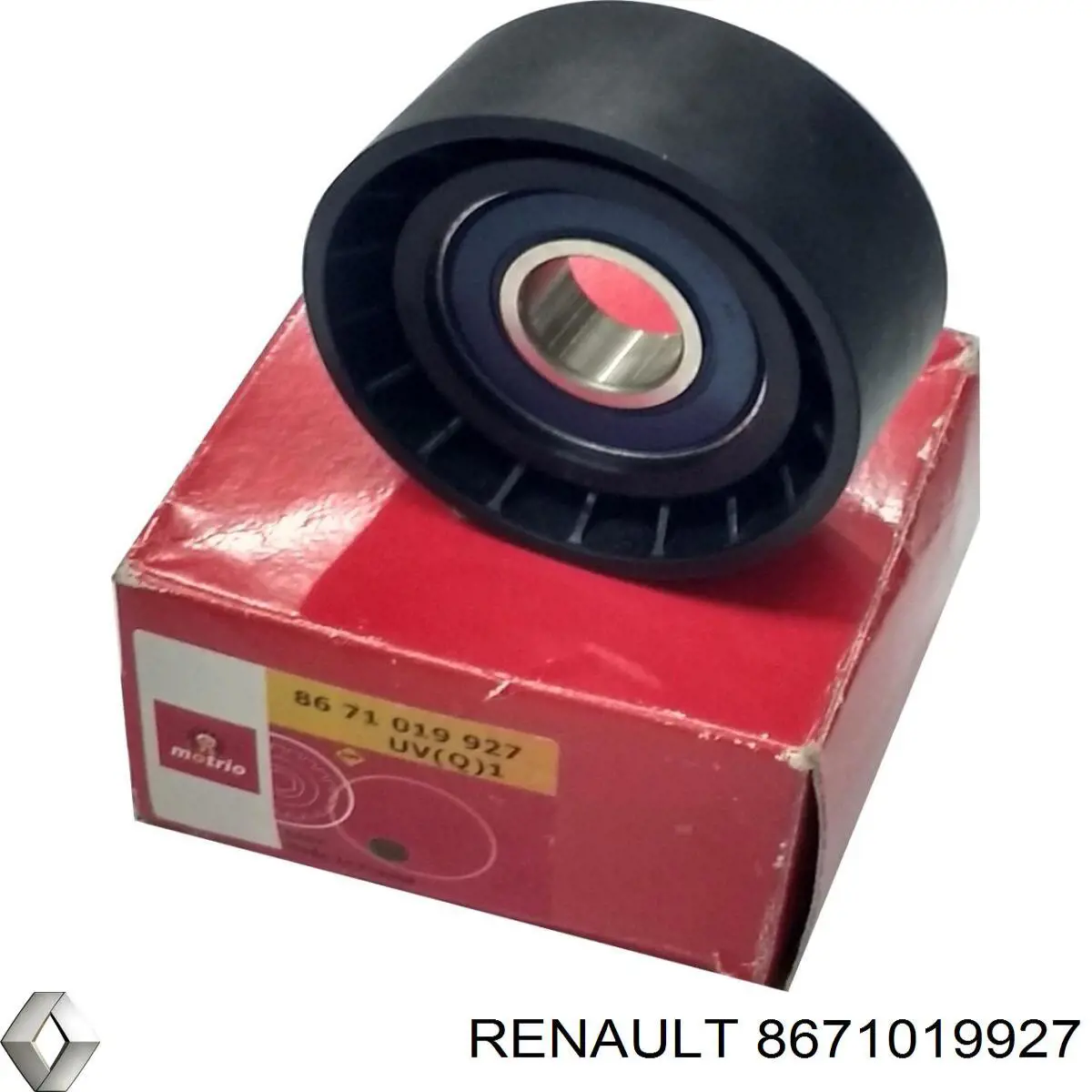 8671019927 Renault (RVI) polea inversión / guía, correa poli v