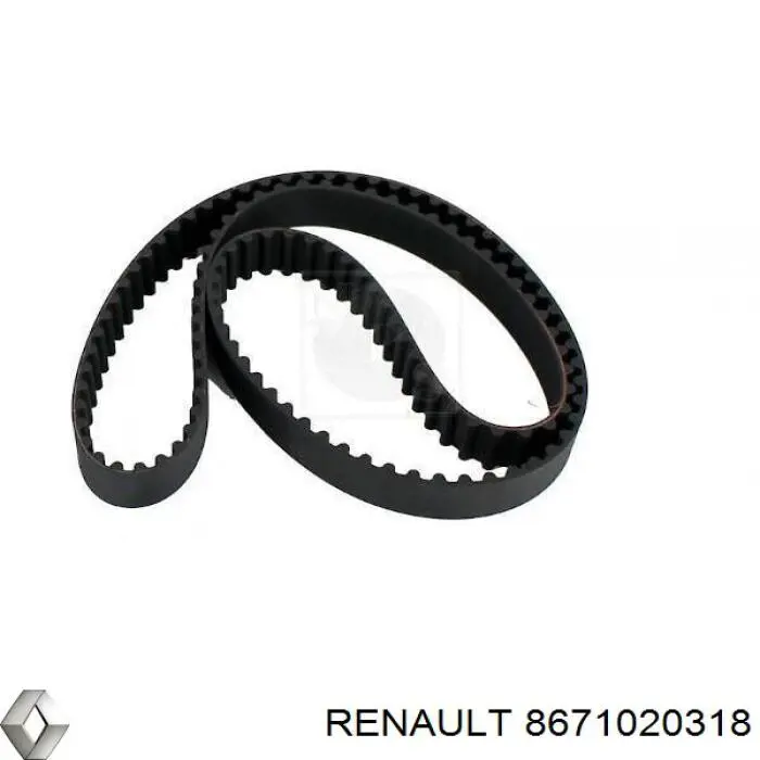 8671020318 Renault (RVI) correa distribución