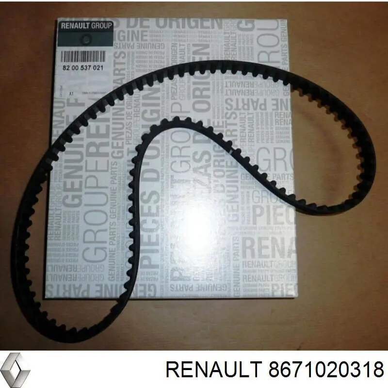 Correa de distribución Renault (RVI) 8671020318 precio, desde 17,93 EUR