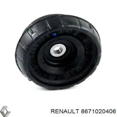 8671020406 Renault (RVI) soporte amortiguador delantero