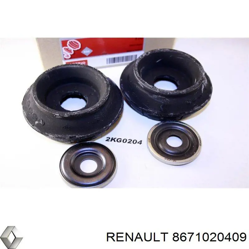 Comprar 8671020409 Renault (RVI) Soporte del amortiguador delantero