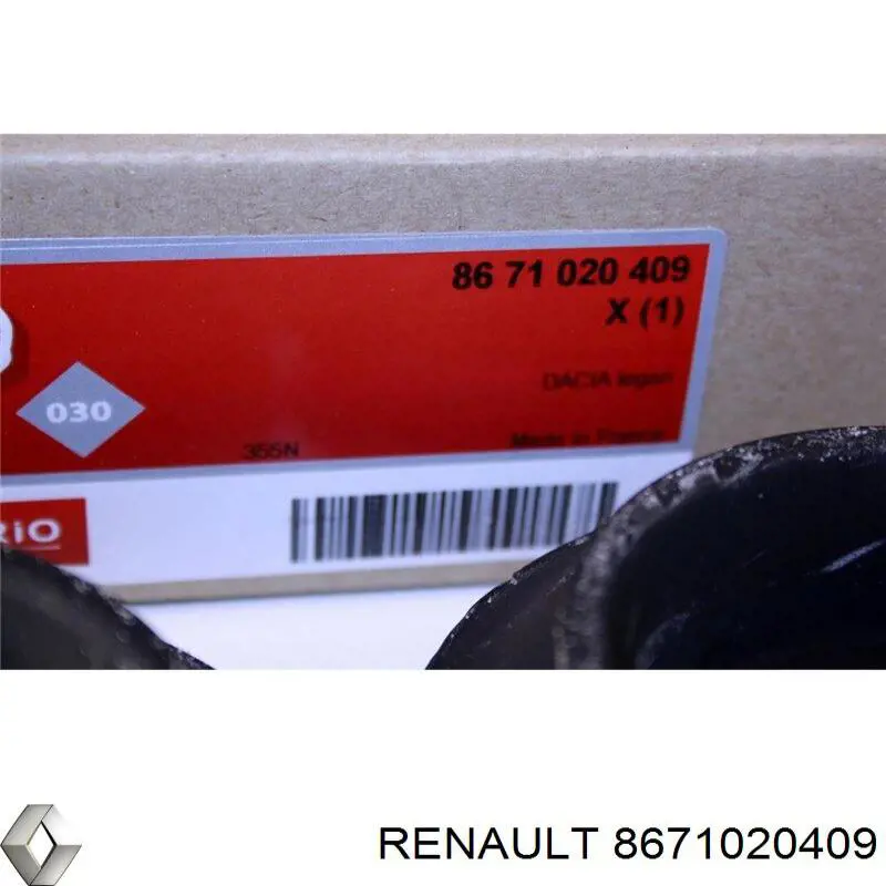 8671020409 Renault (RVI) soporte amortiguador delantero