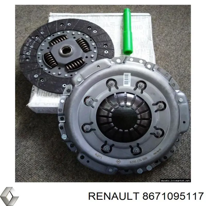 8671095117 Renault (RVI) embrague