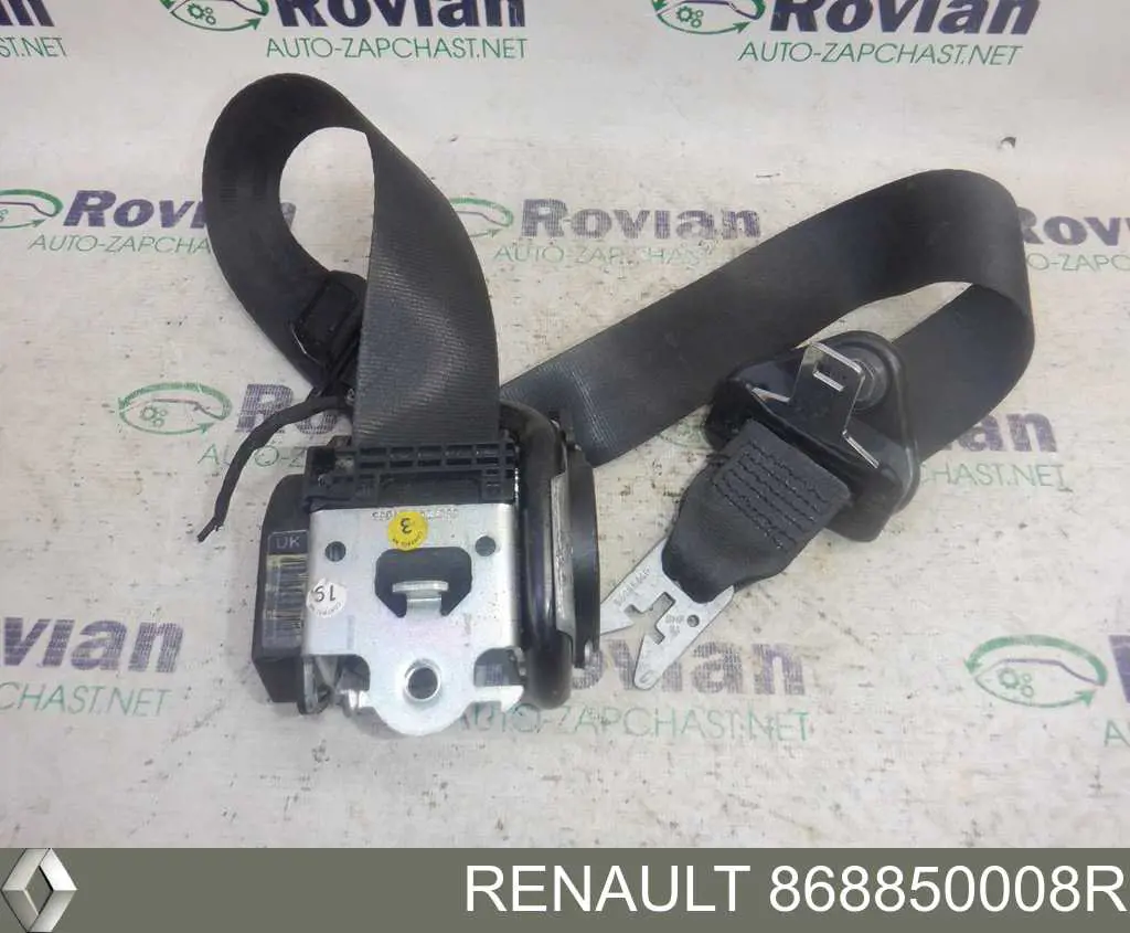 Cinturón de seguridad delantero izquierdo Renault (RVI) 868850008R precio, desde 88,57 EUR