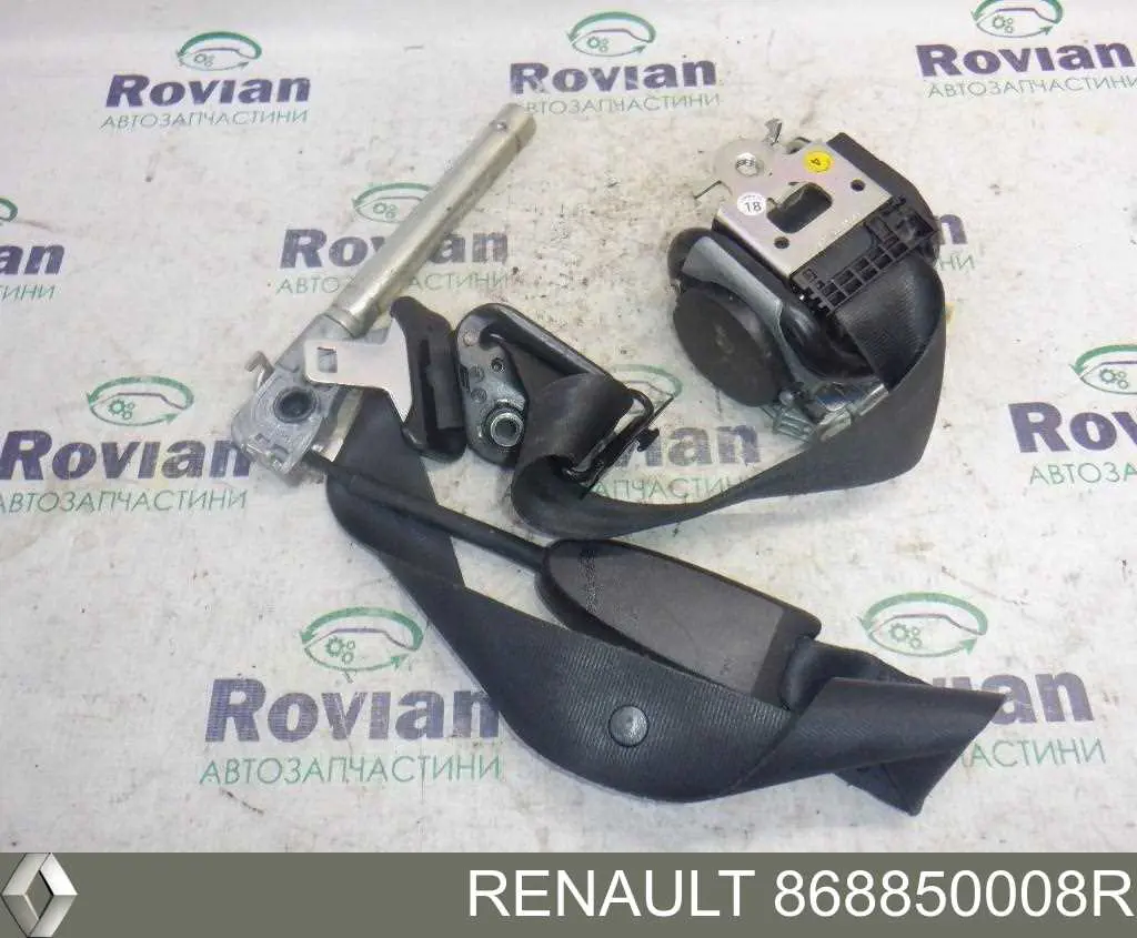 868850008R Renault (RVI) Cinturón de seguridad delantero izquierdo