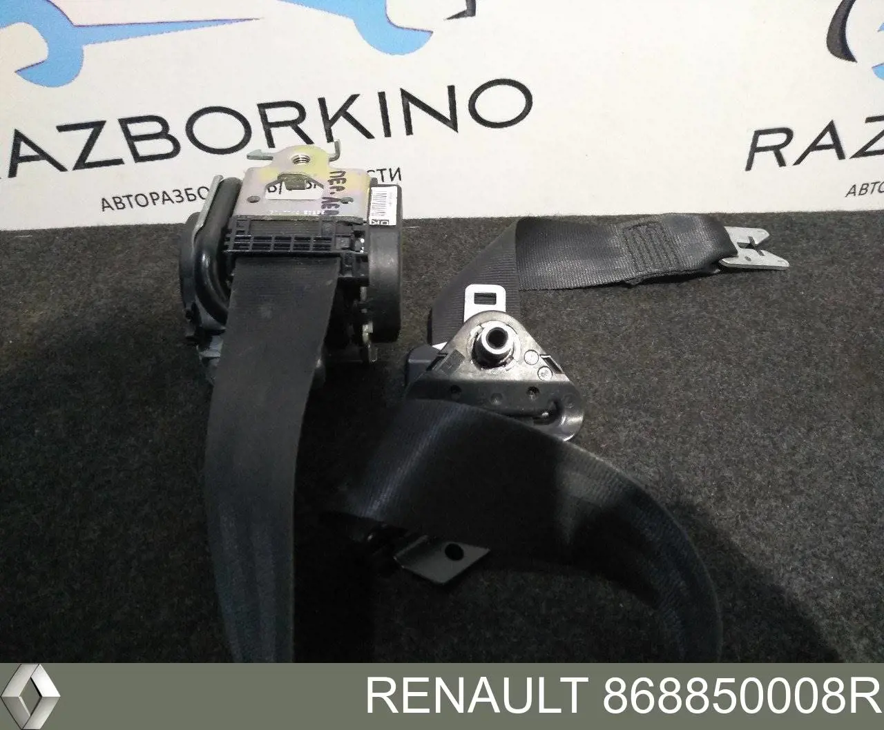 Cinturón de seguridad delantero izquierdo Renault (RVI) 868850008R precio, desde 87,12 EUR