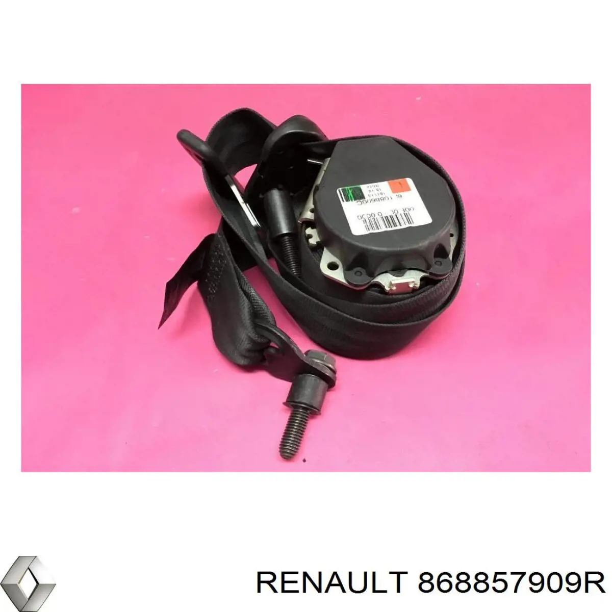 Cinturón de seguridad delantero izquierdo Renault (RVI) 868857909R precio, desde 68,24 EUR