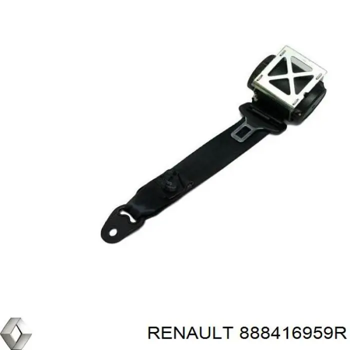 Cinturón de seguridad trasero izquierdo para Renault LOGAN 