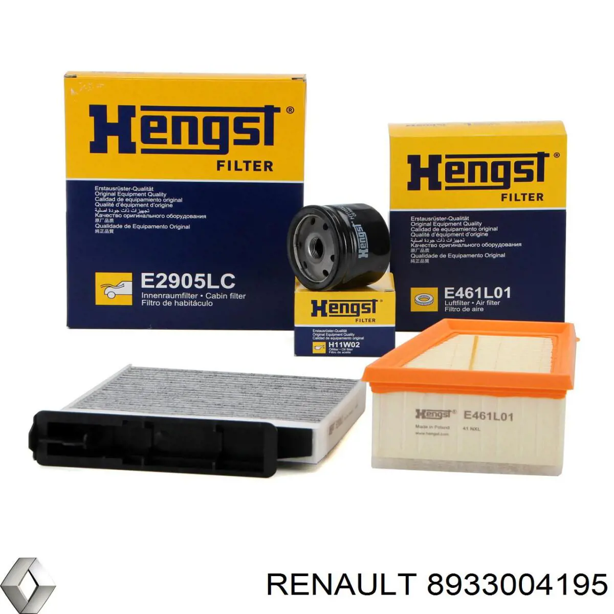 Filtro de aceite Renault Megane 1 LA0, LA1