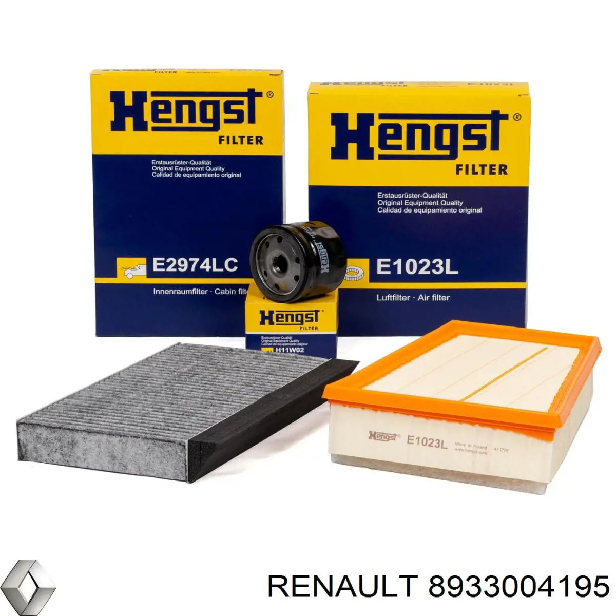 Filtro de aceite Renault Megane 1 LA0, LA1