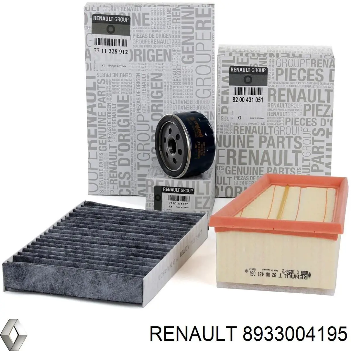 Filtro de aceite Renault Megane 1 LA0, LA1