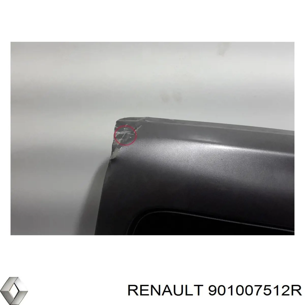 Comprar 901007512R Renault (RVI) Puerta del maletero, trasera