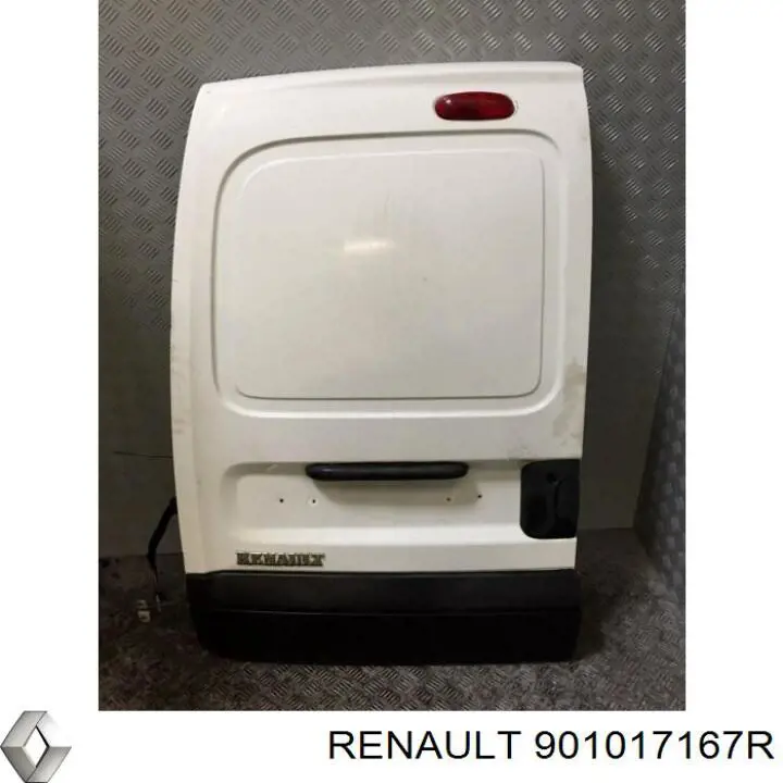 901017167R Renault (RVI) puerta de batientes de furgoneta trasera izquierda