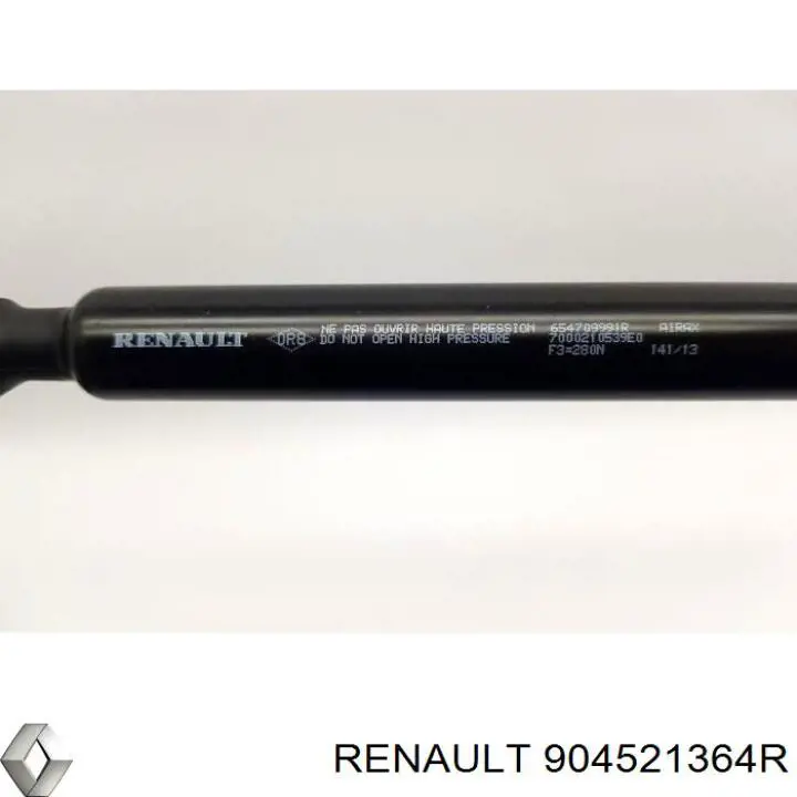 Muelle neumatico maletero Ashika ZSA07000