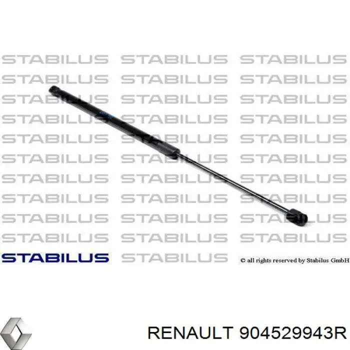904529943R Renault (RVI) Amortiguador de porton