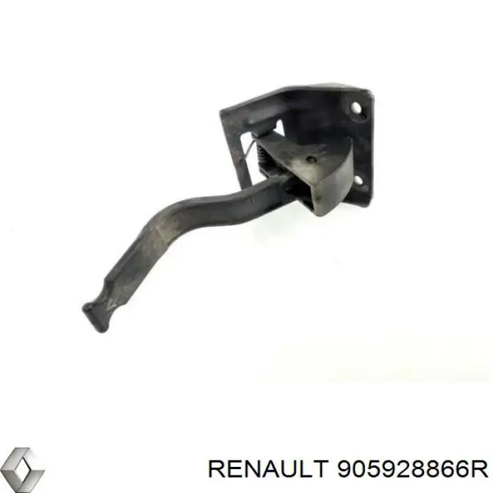 Cerradura de puerta trasera derecha de doble hoja Renault (RVI) 905928866R