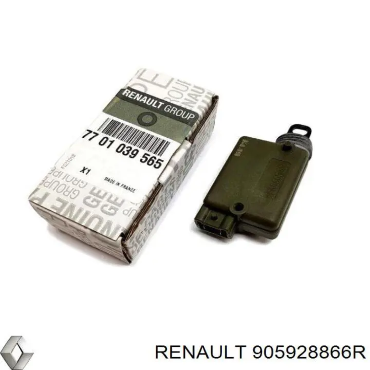 905928866R Renault (RVI) Cerradura de puerta trasera derecha de doble hoja