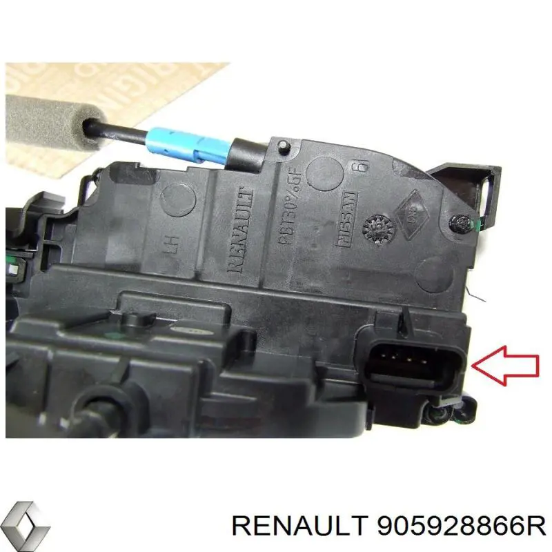 Cerradura de puerta trasera derecha de doble hoja Renault (RVI) 905928866R precio, desde 53,72 EUR
