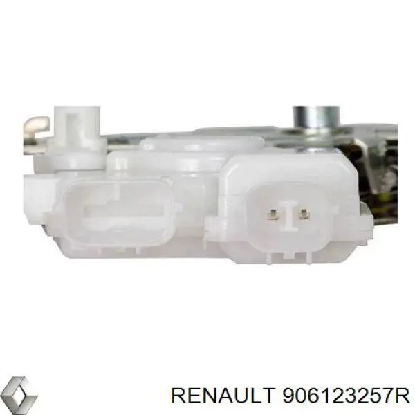 Comprar 906123257R Renault (RVI) Cerradura de puerta trasera derecha de doble hoja