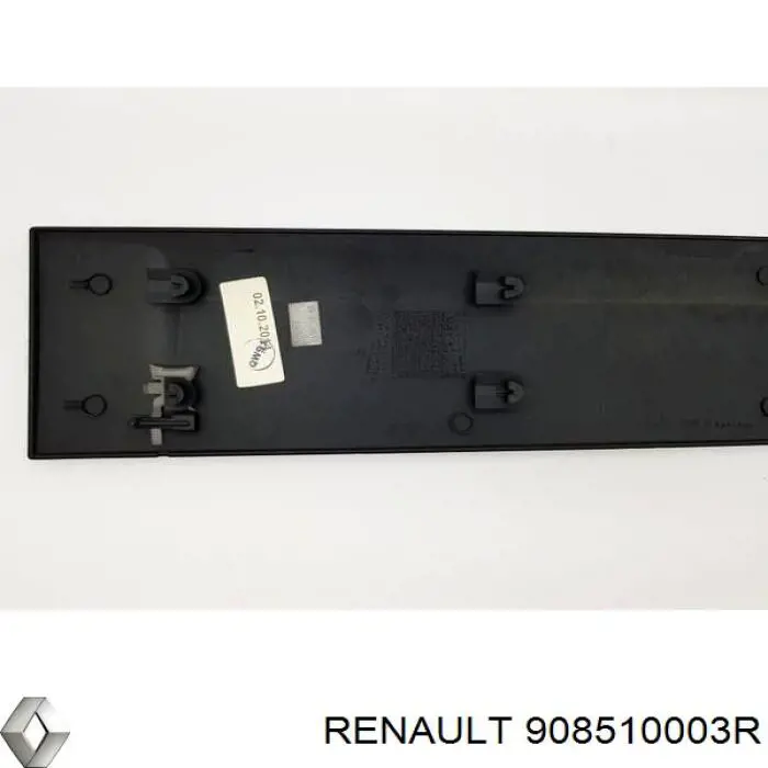 Moldura izquierda de la puerta trasera de doble hoja Renault (RVI) 908510003R precio, desde 38,33 EUR