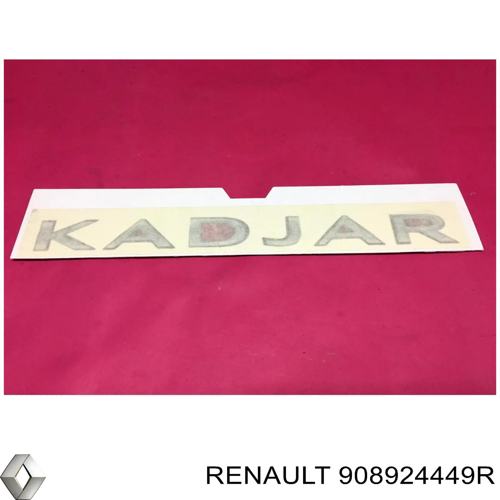 Logo Renault (RVI) 908924449R precio, desde 68,99 EUR