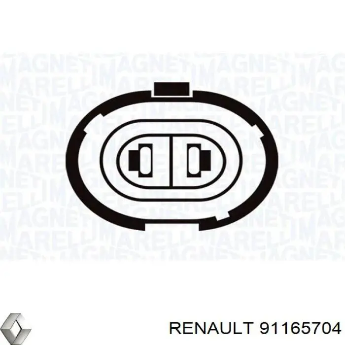 91165704 Renault (RVI) mecanismo de elevalunas, puerta delantera izquierda