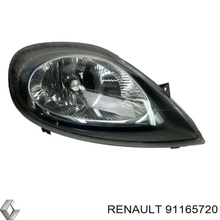 Faro derecho Renault (RVI) 91165720 precio, desde 55,58 EUR