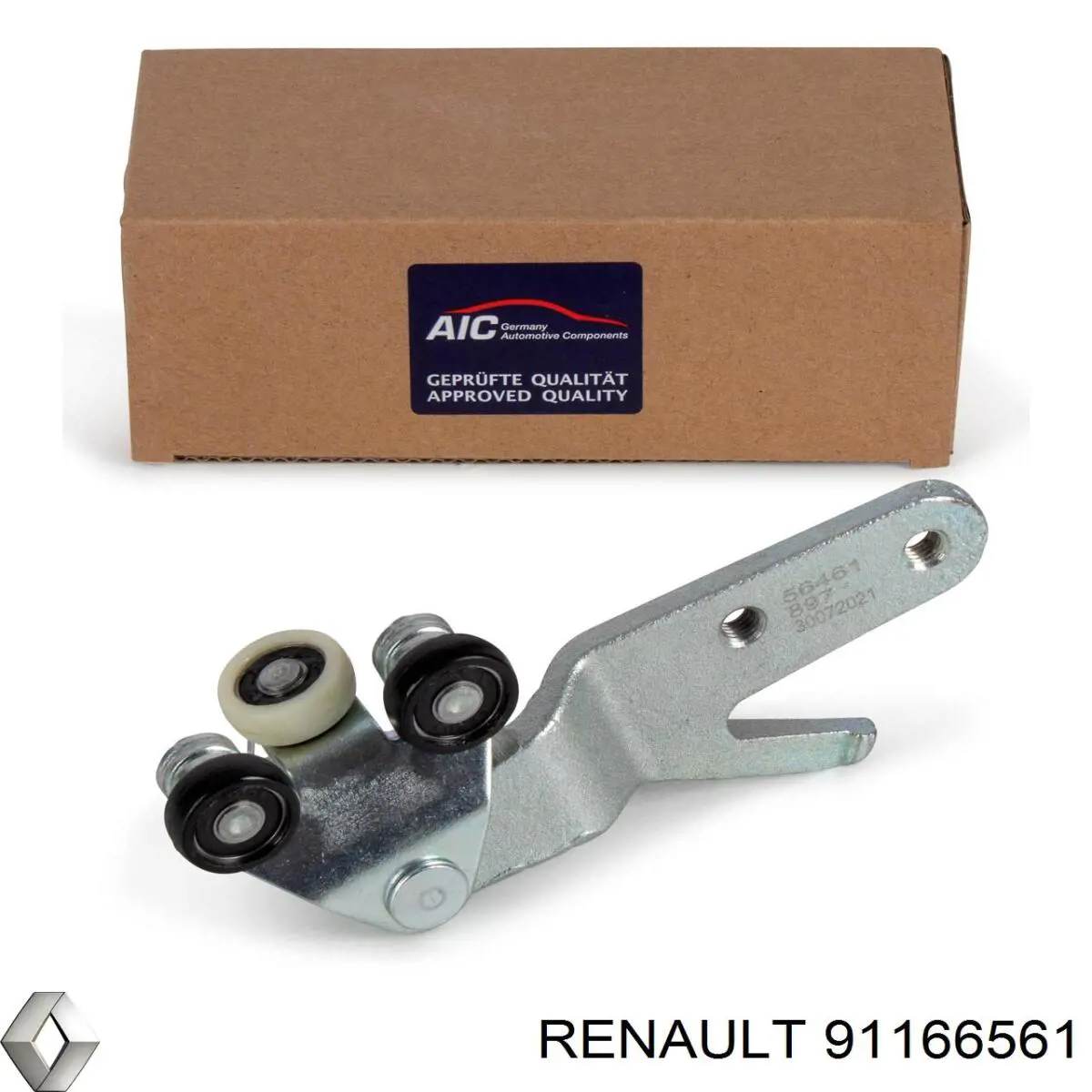 Limitador de apertura de puerta delantera 91166561 Renault (RVI)