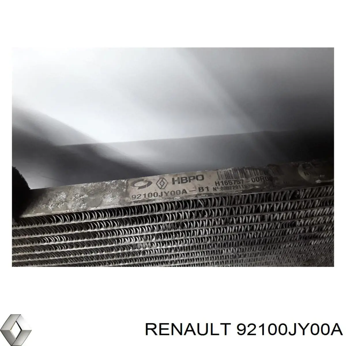 Comprar 92100JY00A Renault (RVI) Condensador de aire acondicionado