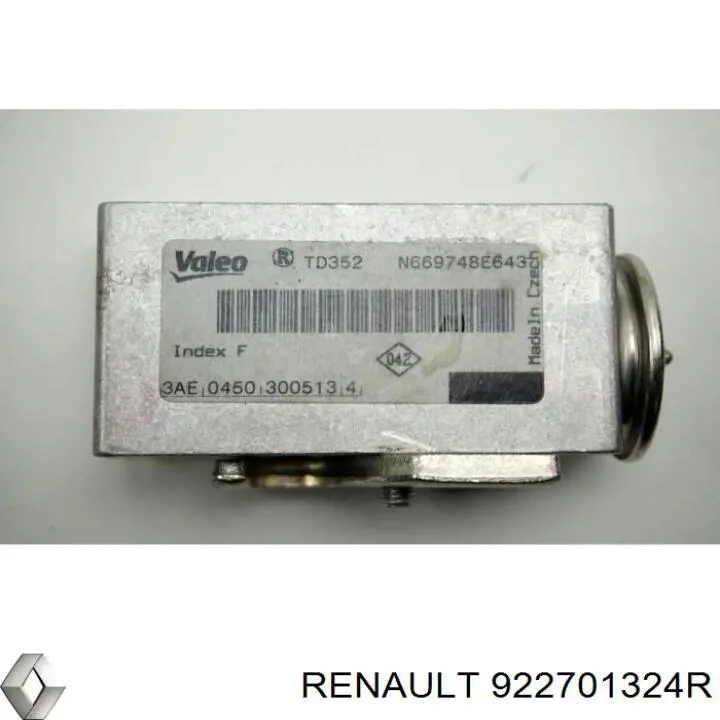 922701324R Renault (RVI) Válvula TRV del aire acondicionado
