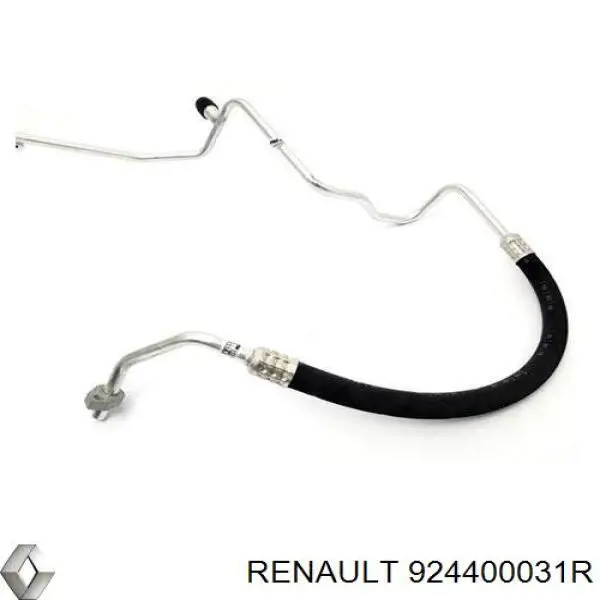 924400031R Renault (RVI) manguera de aire acondicionado, desde deshumificador hasta evaporador