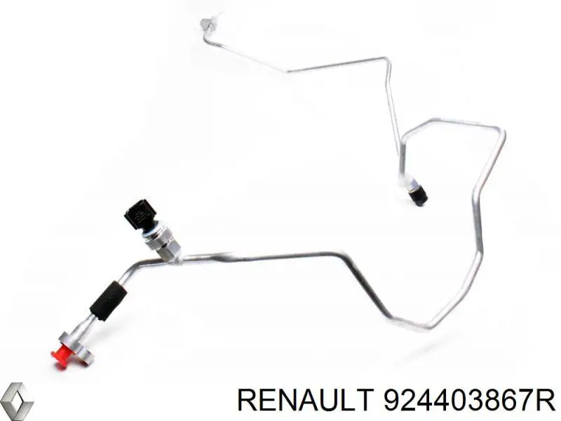 Tubería de baja / alta presión, aire acondicionado, de condensador a evaporador para Renault DOKKER 