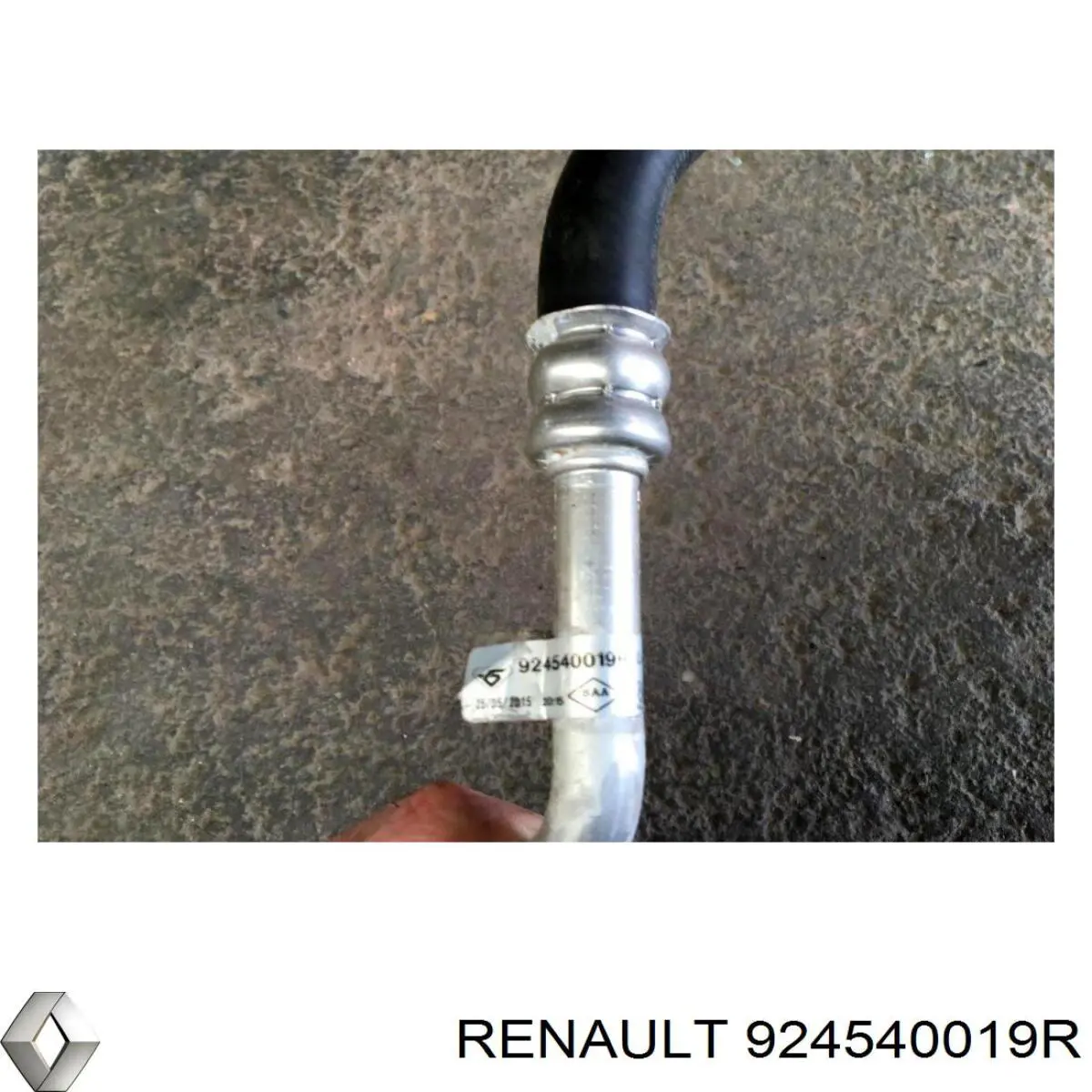 924540019R Renault (RVI) tubería de baja / alta presión, aire acondicionado, de evaporador a compresor