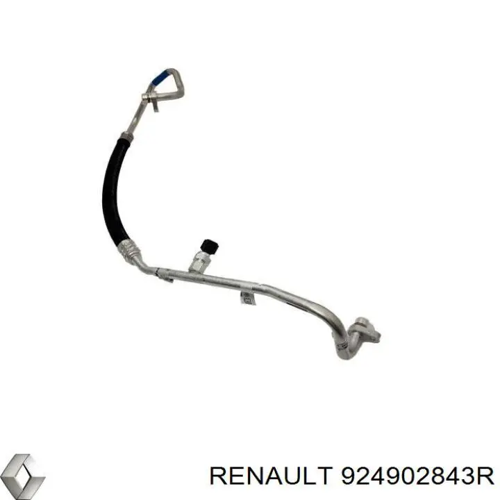Manguera de aire acondicionado de compresor al condensador General Motors 95523057